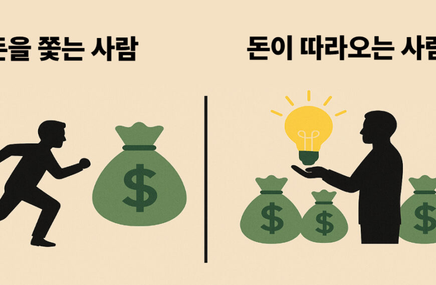 돈이 따라오는 사람의 비밀, 진짜 부자들의 사고방식